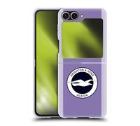 Head Case Designs Licenza Ufficiale Brighton & Hove Albion F.C Away Kit per Badge 2025/26 Custodia Cover Dura per Parte Posteriore Compatibile con Samsung Galaxy Z Flip6