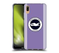 Head Case Designs Licenza Ufficiale Brighton & Hove Albion F.C Away Kit per Badge 2025/26 Custodia in Gel [Protezione di Grado Militare] Compatibile con Huawei Y6 PRO (2019)