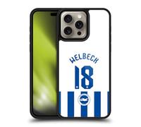 Head Case Designs Licenza Ufficiale Brighton & Hove Albion F.C Danny Welbeck 2025/26 Giocatori Home Kit Cover in Gel Rinforzata [Protezione di Grado Militare] Compatibile con Apple iPhone 16 PRO Max