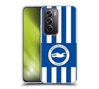 Head Case Designs Licenza Ufficiale Brighton & Hove Albion F.C Home Kit per Badge 2025/26 Custodia in Gel [Protezione di Grado Militare] Compatibile con Oppo Reno12 PRO 5G