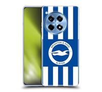 Head Case Designs Licenza Ufficiale Brighton & Hove Albion F.C Home Kit per Badge 2025/26 Custodia in Gel [Protezione di Grado Militare] Compatibile con OnePlus Ace 3 5G
