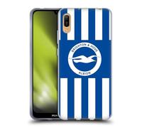 Head Case Designs Licenza Ufficiale Brighton & Hove Albion F.C Home Kit per Badge 2025/26 Custodia in Gel [Protezione di Grado Militare] Compatibile con Huawei Y6 PRO (2019)
