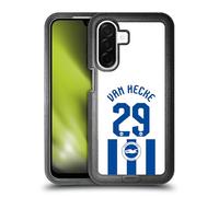Head Case Designs Licenza Ufficiale Brighton & Hove Albion F.C Jan Paul Van Hecke 2025/26 Giocatori Home Kit Custodia Antiurto Ultra Blindata Compatibile con Samsung Galaxy A26 5G