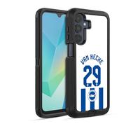 Head Case Designs Licenza Ufficiale Brighton & Hove Albion F.C Jan Paul van Hecke 2025/26 Giocatori Home Kit Custodia Antiurto Ultra Blindata compatibile con Samsung Galaxy A16 5G