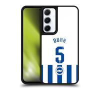Head Case Designs Licenza Ufficiale Brighton & Hove Albion F.C Lewis Dunk 2025/26 Giocatori Home Kit Cover in Gel Rinforzata [Protezione di Grado Militare] Compatibile con Samsung Galaxy A55 5G