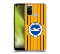 Head Case Designs Licenza Ufficiale Brighton & Hove Albion F.C Terza Kit per Badge 2025/26 Custodia Cover Dura per Parte Posteriore Compatibile con Oppo A53 / A53s