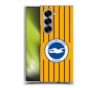 Head Case Designs Licenza Ufficiale Brighton & Hove Albion F.C Terza Kit per Badge 2025/26 Custodia Cover Dura per Parte Posteriore Compatibile con Samsung Galaxy Z Fold6