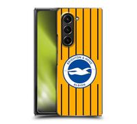 Head Case Designs Licenza Ufficiale Brighton & Hove Albion F.C Terza Kit per Badge 2025/26 Custodia Cover Dura per Parte Posteriore Compatibile con Samsung Galaxy Z Fold5