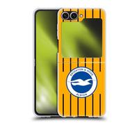 Head Case Designs Licenza Ufficiale Brighton & Hove Albion F.C Terza Kit per Badge 2025/26 Custodia Cover Dura per Parte Posteriore Compatibile con Samsung Galaxy Z Flip6
