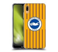 Head Case Designs Licenza Ufficiale Brighton & Hove Albion F.C Terza Kit per Badge 2025/26 Custodia in Gel [Protezione di Grado Militare] Compatibile con Huawei Y6 PRO (2019)