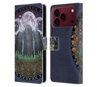 Head Case Designs Licenza Ufficiale Brigid Ashwood Pietre Awen Saggeza Celtica 3 Custodia Portafoglio in Pelle Compatibile con Apple iPhone 18 Pro Max