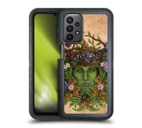 Head Case Designs Licenza Ufficiale Brigid Ashwood The Greenman Saggezza Celtica Custodia Antiurto Ultra Blindata Compatibile con Samsung Galaxy A23 / 5G (2022)