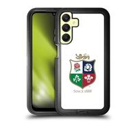 Head Case Designs Licenza Ufficiale British And Irish Lions Bianco Stemma Custodia Antiurto Ultra Blindata Compatibile con Samsung Galaxy A25 5G