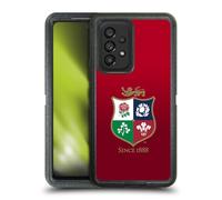 Head Case Designs Licenza Ufficiale British And Irish Lions Gradiente Stemma Custodia Antiurto Ultra Blindata Compatibile con Samsung Galaxy A53 5G (2022)