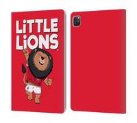 Head Case Designs Licenza Ufficiale British And Irish Lions Leoni Piccoli Stemma Custodia Portafoglio in Pelle Compatibile con Apple iPad PRO 11 2020/2021 / 2022