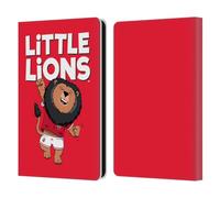 Head Case Designs Licenza Ufficiale British And Irish Lions Leoni Piccoli Stemma Custodia Portafoglio in Pelle Compatibile con Amazon Kindle Paperwhite 6
