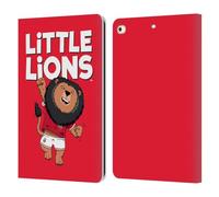 Head Case Designs Licenza Ufficiale British And Irish Lions Leoni Piccoli Stemma Custodia Portafoglio in Pelle Compatibile con Apple iPad 9.7 2017 / iPad 9.7 2018