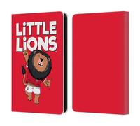 Head Case Designs Licenza Ufficiale British And Irish Lions Leoni Piccoli Stemma Custodia Portafoglio in Pelle Compatibile con Amazon Kindle 11th Gen (2024)