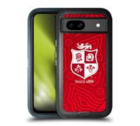 Head Case Designs Licenza Ufficiale British And Irish Lions Motivi Stemma Custodia Antiurto Ultra Blindata Compatibile con Google Pixel 8a