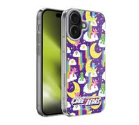 Head Case Designs Licenza Ufficiale Care Bears Arcobaleno Cadente 40esimo Anniversario Custodia in Gel [Protezione di Grado Militare] Compatibile con Apple iPhone 17