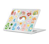 Head Case Designs Licenza Ufficiale Care Bears Classico Icone Custodia Laptop Trasparente con Glitter Armatura Cristallo Compatibile con MacBook Air 13.6" M2 A2681/M3 A3113/M4 A3240 2022/2024/2025