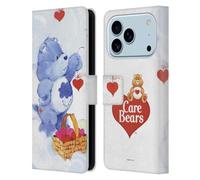 Head Case Designs Licenza Ufficiale Care Bears Grumpy Classico Custodia Portafoglio in Pelle Compatibile con Apple iPhone 17 Pro
