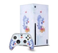 Head Case Designs Licenza Ufficiale Care Bears Grumpy Classico Pacchetto Console Da Gioco Wrap E Pelle Per Controller Compatibile con Xbox Series X