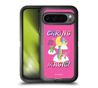 Head Case Designs Licenza Ufficiale Care Bears Prendersi Cura è magia 40esimo Anniversario Custodia Antiurto Ultra Blindata Compatibile con Google Pixel 9 PRO XL