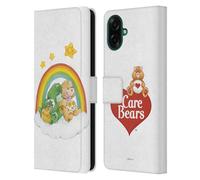 Head Case Designs Licenza Ufficiale Care Bears Rainbow 2 Classico Custodia Portafoglio in Pelle Compatibile con Samsung Galaxy A07