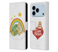 Head Case Designs Licenza Ufficiale Care Bears Rainbow 2 Classico Custodia Portafoglio in Pelle Compatibile con Apple iPhone 17 Pro