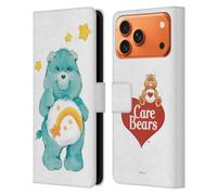 Head Case Designs Licenza Ufficiale Care Bears Wish Classico Custodia Portafoglio in Pelle Compatibile con Apple iPhone 17 Pro Max