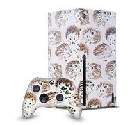 Head Case Designs Licenza Ufficiale Cat Coquillette Ricci Mix Arte Pacchetto Console Da Gioco Wrap E Pelle Per Controller Compatibile con Xbox Series X