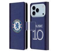 Head Case Designs Licenza Ufficiale Chelsea Football Club Christian Pulisic 2020/21 Giocatori Home Kit Gruppo 1 Custodia Portafoglio in Pelle Compatibile con Apple iPhone 17 PRO