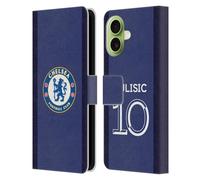 Head Case Designs Licenza Ufficiale Chelsea Football Club Christian Pulisic 2020/21 Giocatori Home Kit Gruppo 1 Custodia Portafoglio in Pelle Compatibile con Apple iPhone 17