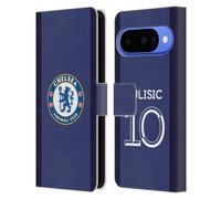 Head Case Designs Licenza Ufficiale Chelsea Football Club Christian Pulisic 2020/21 Giocatori Home Kit Gruppo 1 Custodia Portafoglio in Pelle Compatibile con Google Pixel 10