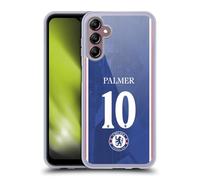 Head Case Designs Licenza Ufficiale Chelsea Football Club Cole Palmer 2025/26 Giocatori Divisa Casa 1° Gruppo Custodia in Gel [Protezione di Grado Militare] Compatibile con Samsung Galaxy A14 5G
