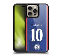 Head Case Designs Licenza Ufficiale Chelsea Football Club Cole Palmer 2025/26 Giocatori Home Kit Cover in Gel Rinforzata [Protezione di Grado Militare] Compatibile con Apple iPhone 16 PRO Max