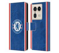 Head Case Designs Licenza Ufficiale Chelsea Football Club Home Kit 2025/26 Custodia Portafoglio in Pelle Compatibile con Motorola Edge 50 Ultra/X50 Ultra