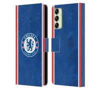 Head Case Designs Licenza Ufficiale Chelsea Football Club Home Kit 2025/26 Custodia Portafoglio in Pelle Compatibile con Samsung Galaxy A14 5G