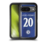 Head Case Designs Licenza Ufficiale Chelsea Football Club João Pedro 2025/26 Giocatori Divisa Casa 2° Gruppo Custodia Antiurto Ultra Blindata Compatibile con Google Pixel 9 / Pixel 9 PRO