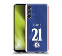 Head Case Designs Licenza Ufficiale Chelsea Football Club Jorrel Hato 2025/26 Giocatori Divisa Casa 1° Gruppo Custodia in Gel [Protezione di Grado Militare] Compatibile con Samsung Galaxy M15/F15 5G
