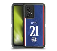 Head Case Designs Licenza Ufficiale Chelsea Football Club Jorrel Hato 2025/26 Giocatori Divisa Casa 1° Gruppo Custodia Antiurto Ultra Blindata Compatibile con Samsung Galaxy A53 5G (2022)