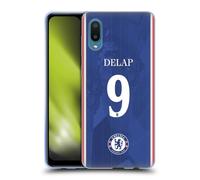 Head Case Designs Licenza Ufficiale Chelsea Football Club Liam Delap 2025/26 Giocatori Divisa Casa 2° Gruppo Custodia in Gel [Grado Militare] Compatibile con Samsung Galaxy A02/M02 (2021)