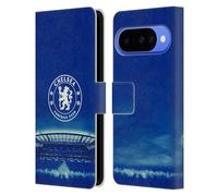 Head Case Designs Licenza Ufficiale Chelsea Football Club Logo Kit Retrò e Stadio Custodia Portafoglio in Pelle Compatibile con Google Pixel 10