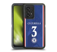 Head Case Designs Licenza Ufficiale Chelsea Football Club Marc Cucurella 2025/26 Giocatori Divisa Casa 1° Gruppo Custodia Antiurto Ultra Blindata Compatibile con Samsung Galaxy A53 5G (2022)