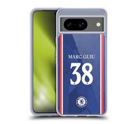 Head Case Designs Licenza Ufficiale Chelsea Football Club Marc Guiu 2025/26 Giocatori Divisa Casa 2° Gruppo Custodia in Gel [Protezione di Grado Militare] Compatibile con Google Pixel 8