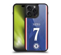 Head Case Designs Licenza Ufficiale Chelsea Football Club Pedro NETO 2025/26 Giocatori Home Kit Cover in Gel Rinforzata [Protezione di Grado Militare] Compatibile con Apple iPhone 15 PRO Max