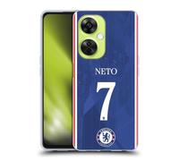 Head Case Designs Licenza Ufficiale Chelsea Football Club Pedro NETO 2025/26 Giocatori Home Kit Custodia in Gel [Protezione di Grado Militare] Compatibile con OnePlus Nord CE 3 Lite 5G