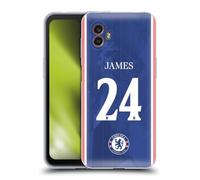 Head Case Designs Licenza Ufficiale Chelsea Football Club Reece James 2025/26 Giocatori Divisa Casa 1° Gruppo Custodia in Gel [Grado Militare] Compatibile con Samsung Galaxy Xcover6 PRO/Pro2