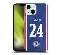 Head Case Designs Licenza Ufficiale Chelsea Football Club Reece James 2025/26 Giocatori Divisa Casa 1° Gruppo Custodia Cover Dura per Parte Posteriore Compatibile con Apple iPhone 13 Mini